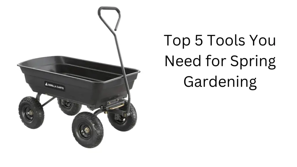 Top 5 Tools You Need for Spring Gardening