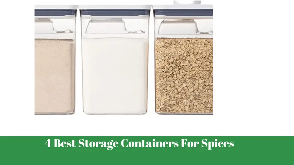 4 Best Storage Containers For Spices