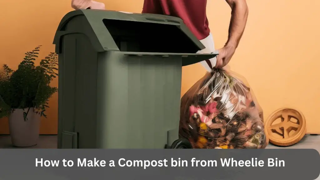 How to Make a Compost bin from Wheelie Bin